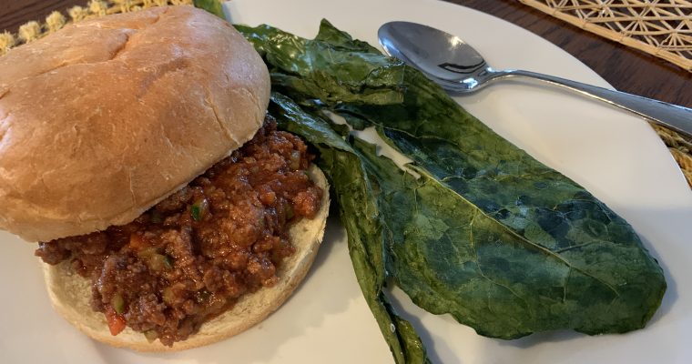 Day 21. Healthy Sloppy Joes
